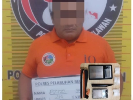 Sat Narkoba Polres Pelabuhan Belawan Tangkap Pengedar Narkoba di Uni Kampung Belawan